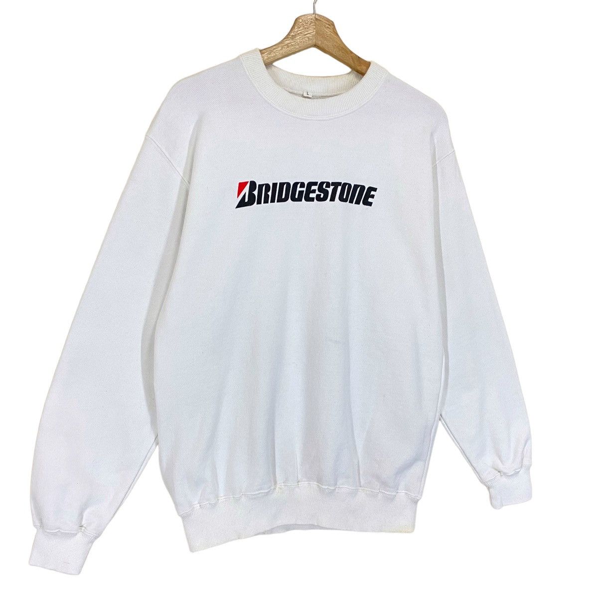 Gear for Sports × Vintage Vintage Bridgestone Crewneck Sweatshirt Big Logo Size M Size US M / EU 48-50 / 2 - 2 Thumbnail