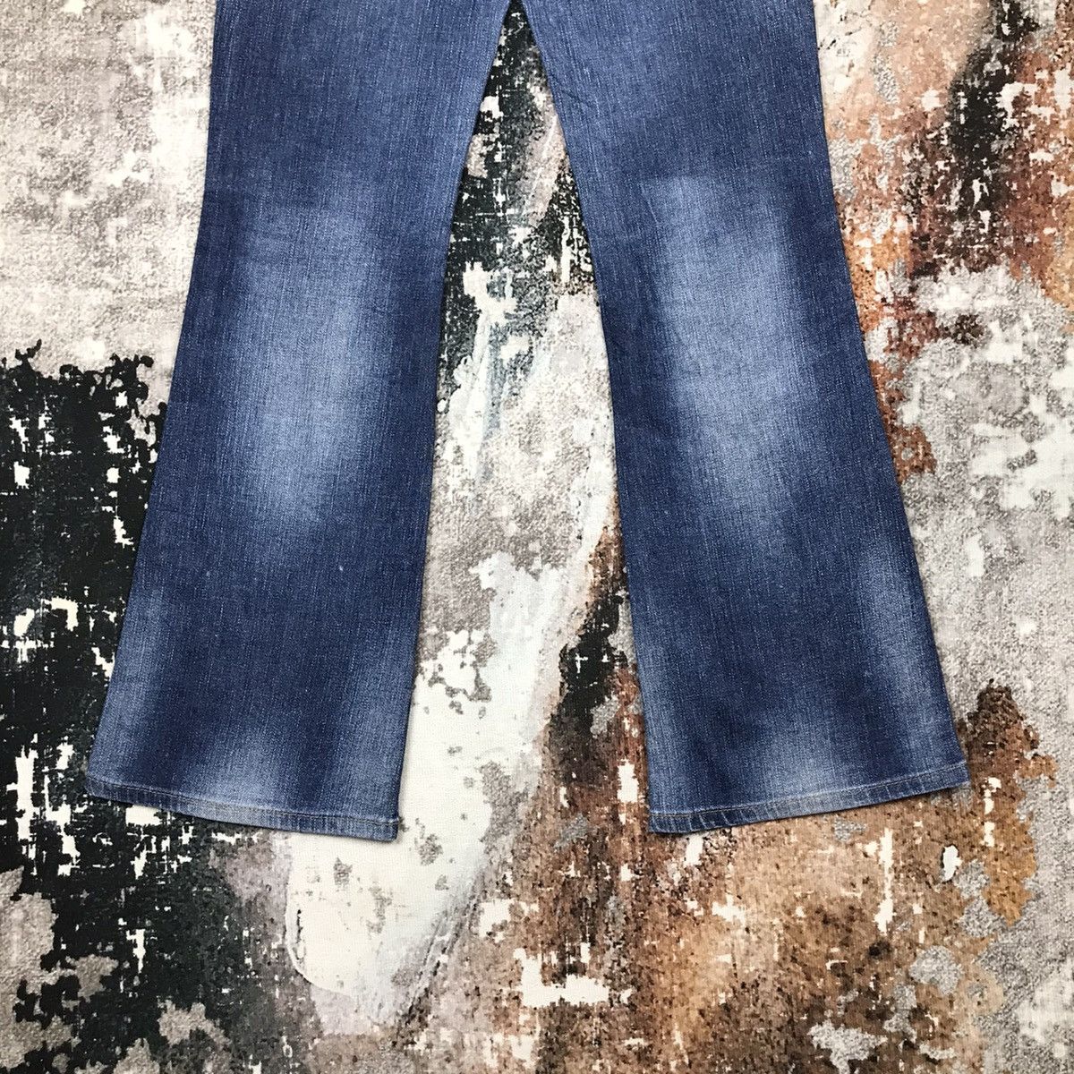 Levi's × Vintage Vintage Levis Lady Style Flare Light Wash Denim Jeans Size 28" / US 6 / IT 42 - 5 Thumbnail