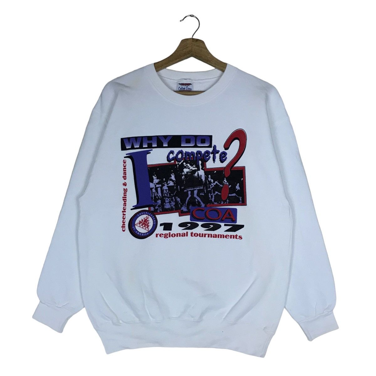 Vintage 90s Cheerleading And Dance Tournaments Crewneck