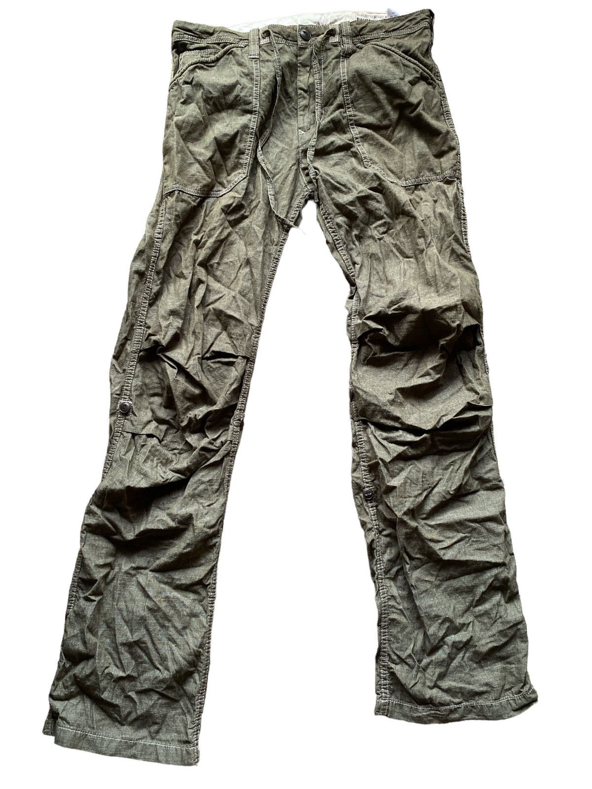 Vintage Back Number Pant Transcript of Military Record M