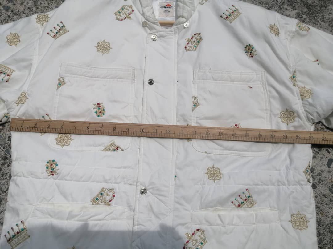 Ellesse × Vintage Vintage Ellesse Ladies Outerwear Jacket Size L / US 10 / IT 46 - 2 Thumbnail