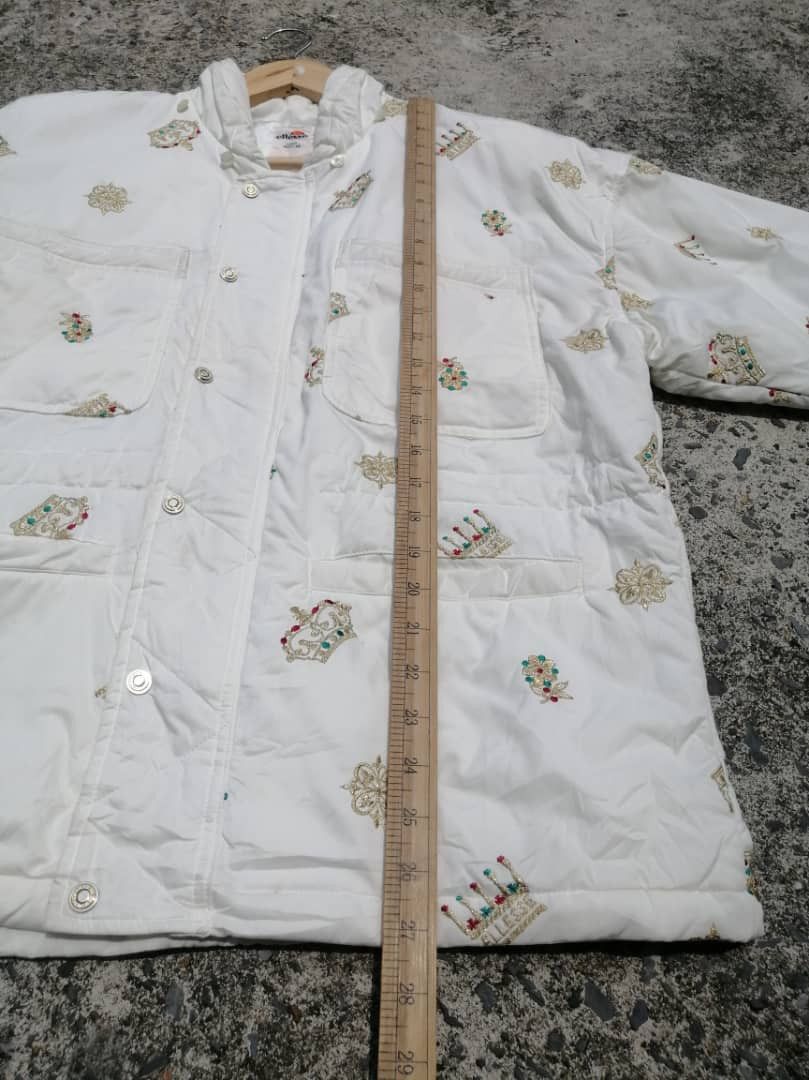 Ellesse × Vintage Vintage Ellesse Ladies Outerwear Jacket Size L / US 10 / IT 46 - 3 Thumbnail
