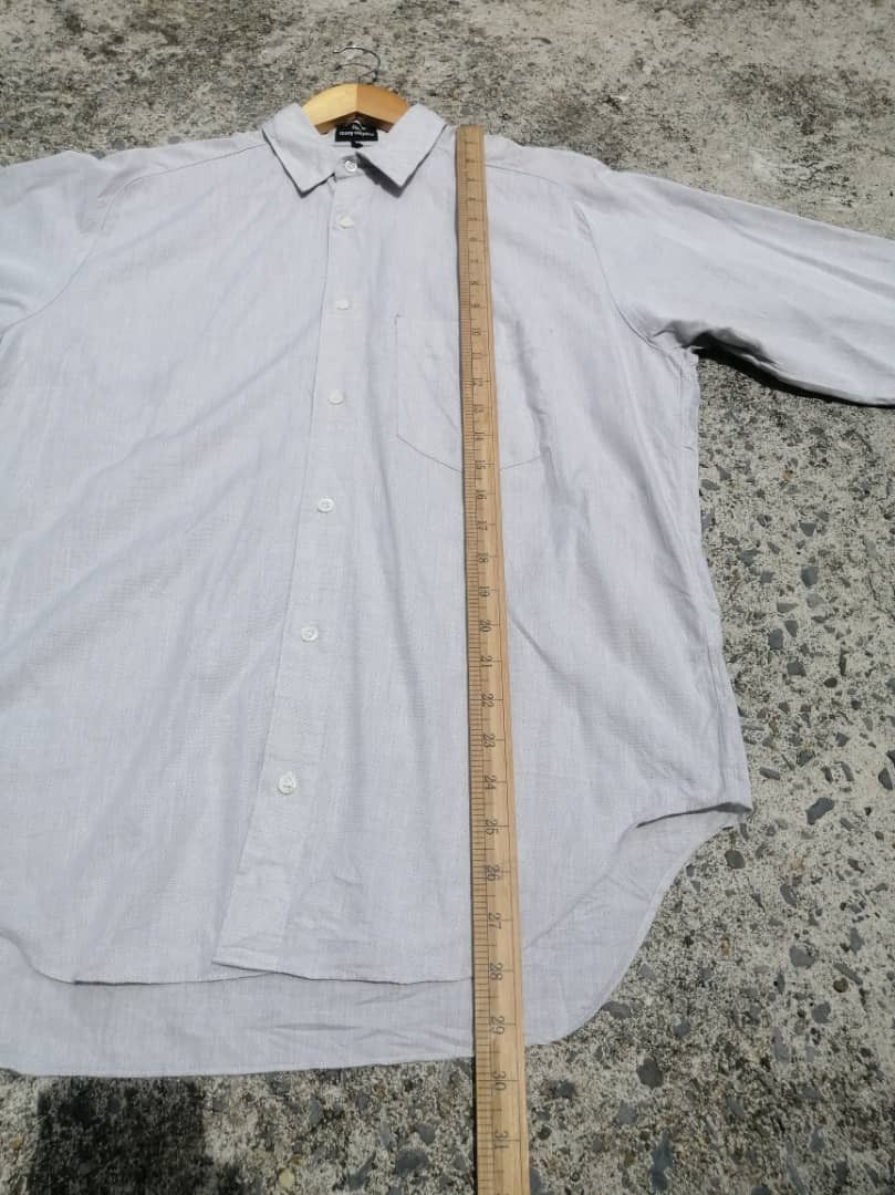 Issey Miyake Issey Miyake Basic Plain Longsleeve Buttons Shirt Size US M / EU 48-50 / 2 - 3 Thumbnail