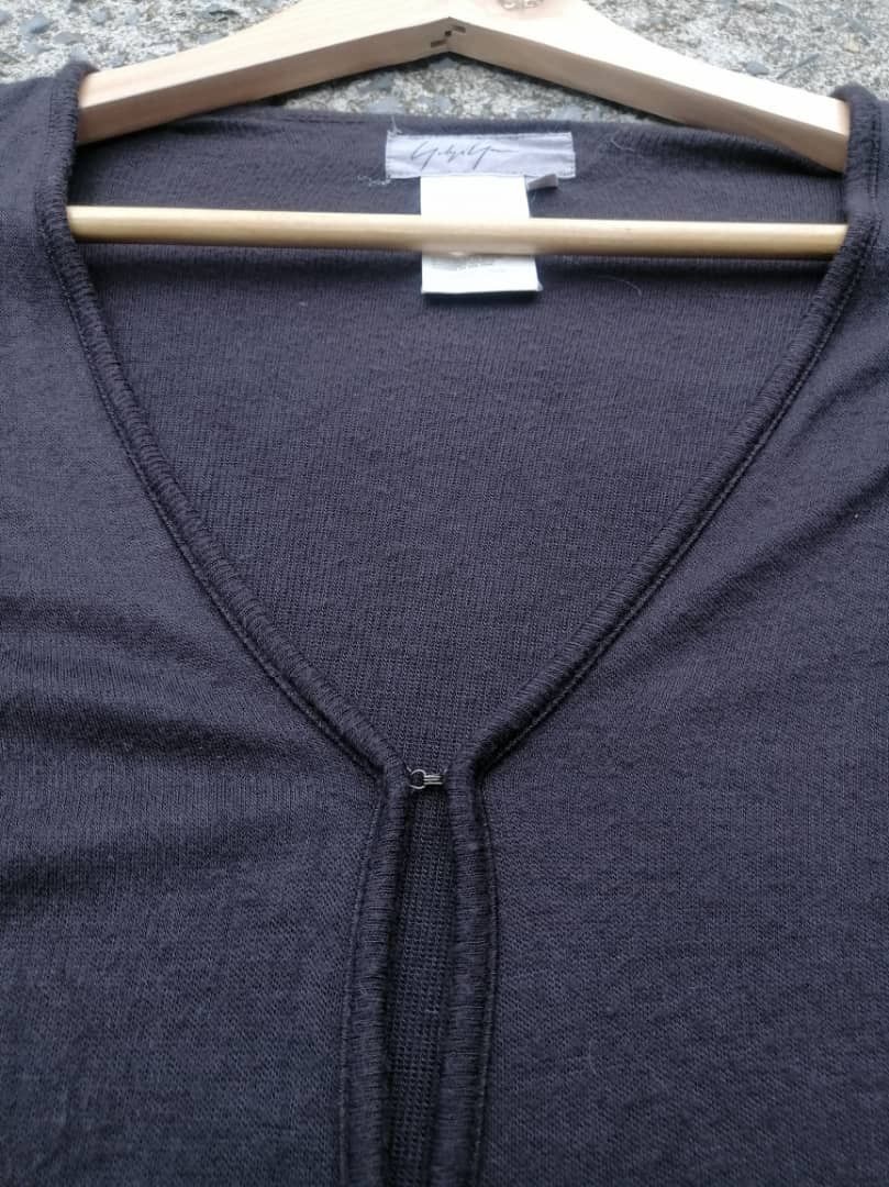Yohji Yamamoto Yohji Yamamoto Plain Longsleeve Shirt Size S / US 4 / IT 40 - 2 Thumbnail
