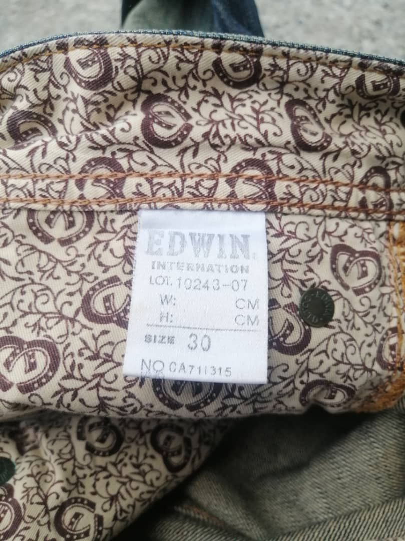 Edwin Edwin 503 Denim Jeans Size US 34 / EU 50 - 4 Thumbnail