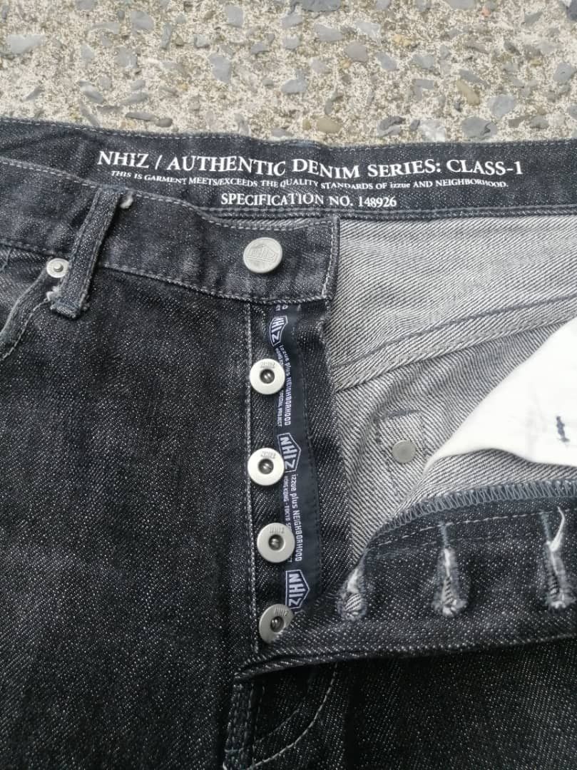 Neighborhood Neighborhood Izzue Plus Regular Straight Selvedge Jeans Size US 32 / EU 48 - 5 Thumbnail