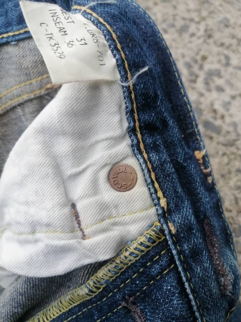 Japanese Brand Barns Made In Japan Selvedge Denim Jeans Size US 28 / EU 44 - 6 Thumbnail