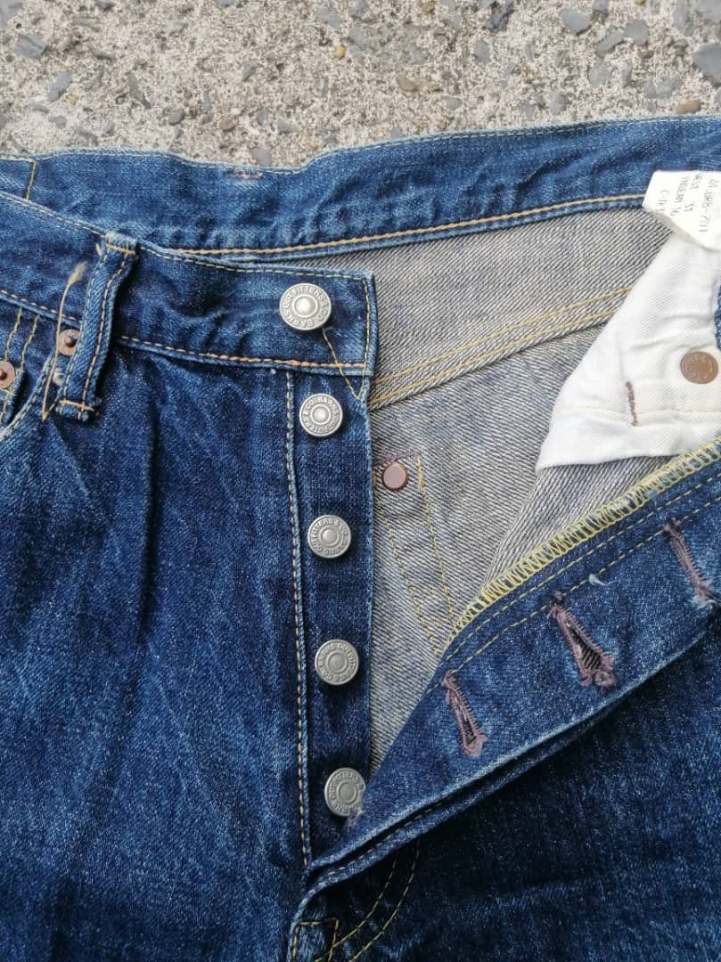 Japanese Brand Barns Made In Japan Selvedge Denim Jeans Size US 28 / EU 44 - 5 Thumbnail