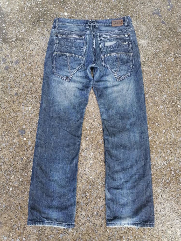 Designer Miracle Of Denim Danny Nos Jeans Size US 35 - 4 Thumbnail