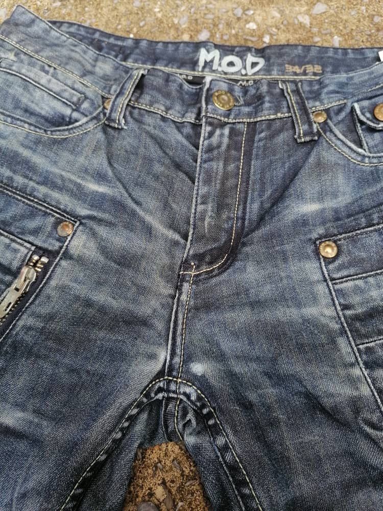 Designer Miracle Of Denim Danny Nos Jeans Size US 35 - 7 Thumbnail