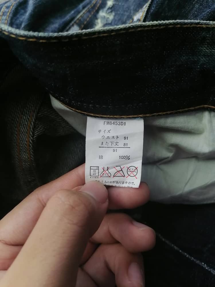 Other Distressed Denim Painted Splash Denim Jeans Size US 36 / EU 52 - 4 Thumbnail