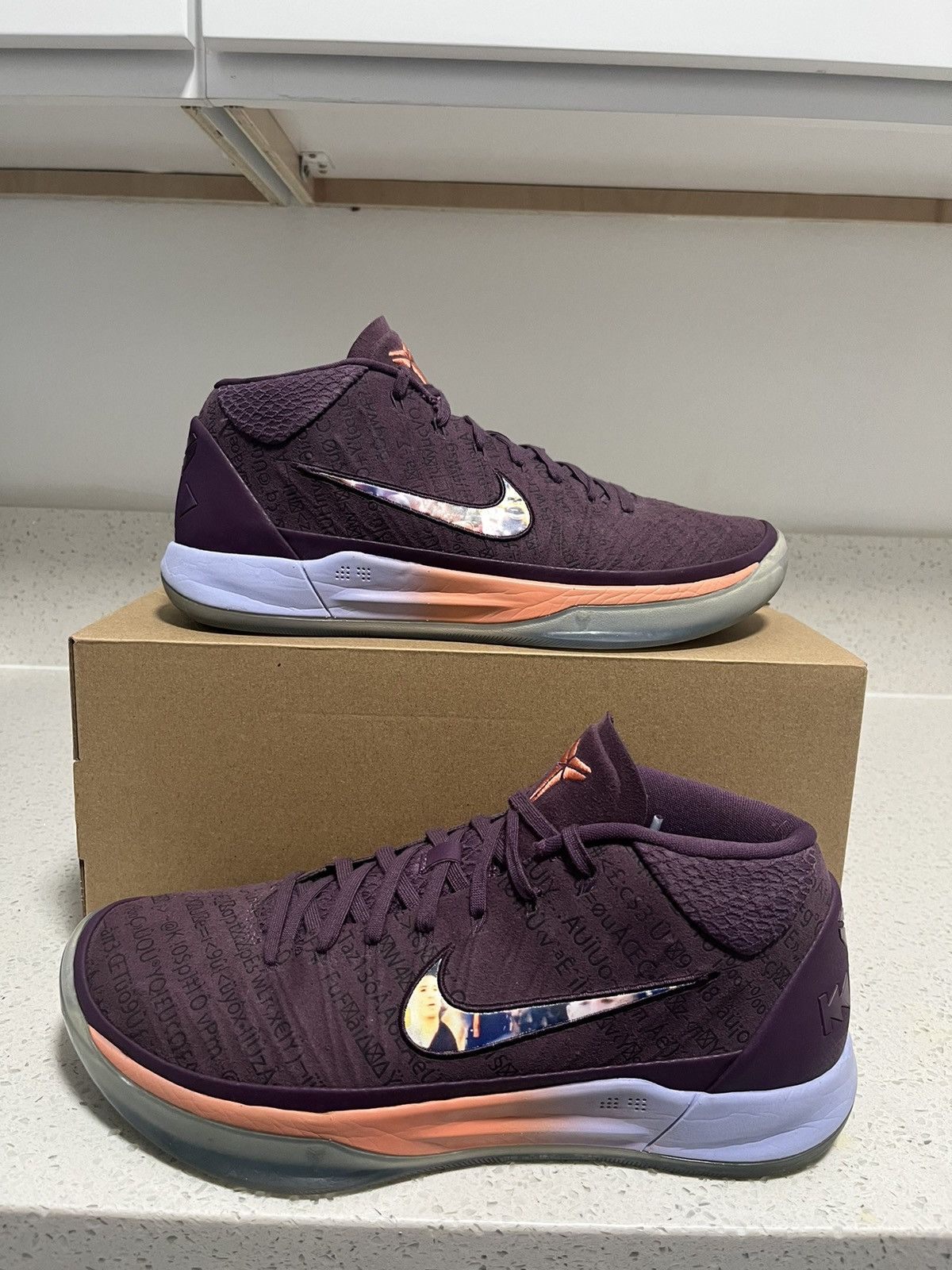 Nike Kobe Ad Pe 'devin Booker' Shoes - Size 5 in Purple for Men