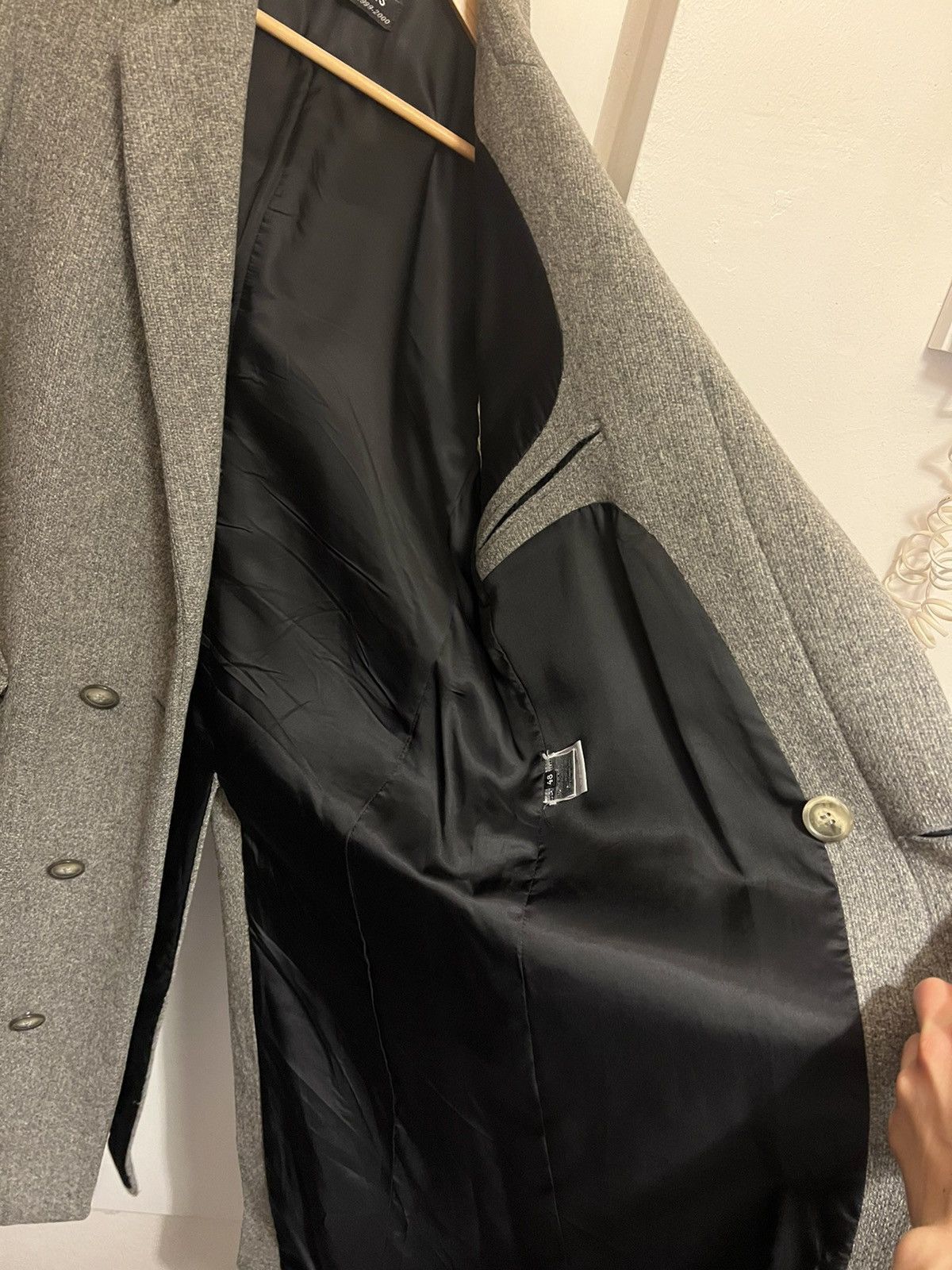 Raf Simons Raf simons grey coat fw 1999 Size US M / EU 48-50 / 2 - 11 Thumbnail