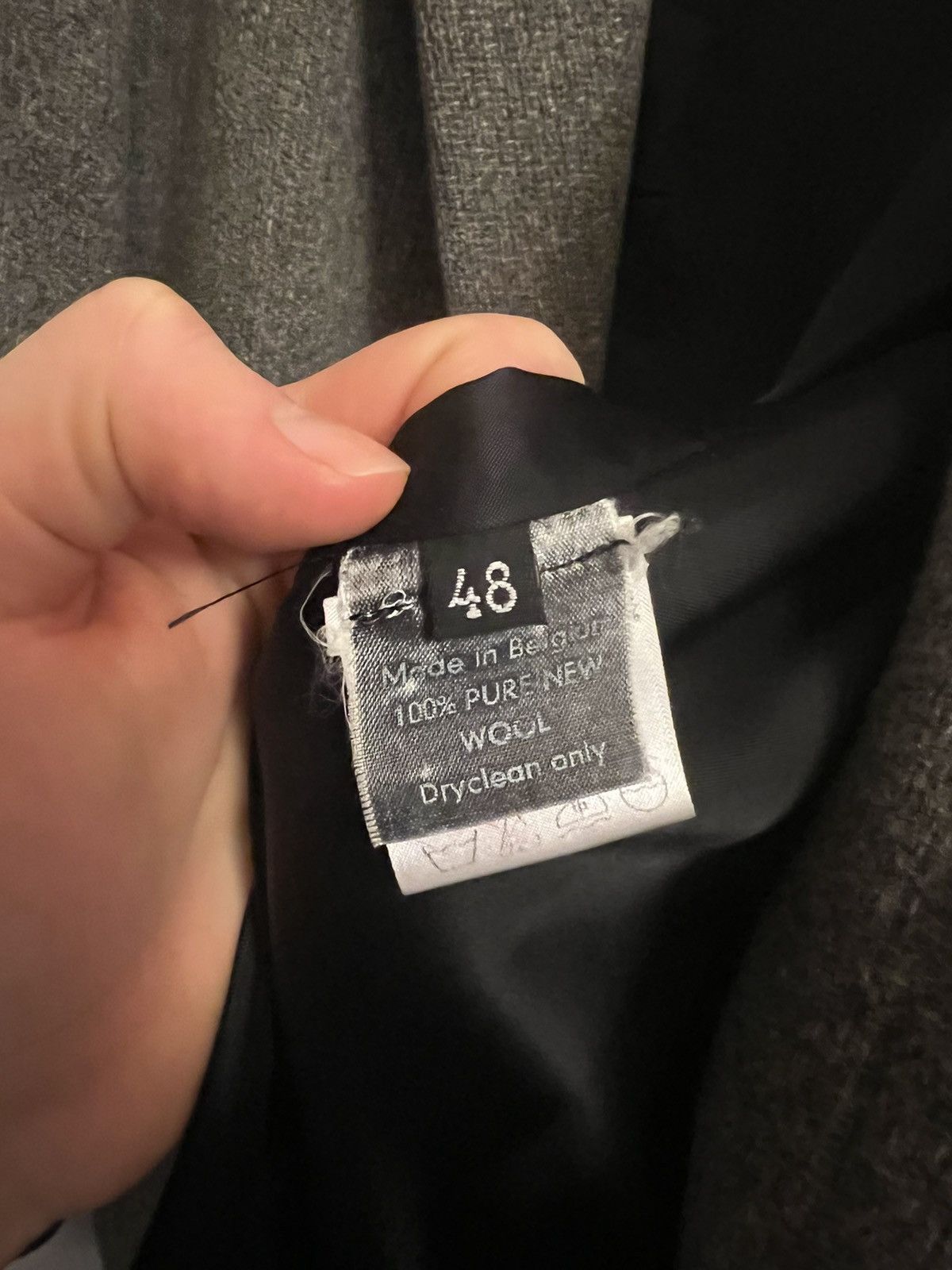 Raf Simons Raf simons grey coat fw 1999 Size US M / EU 48-50 / 2 - 5 Thumbnail