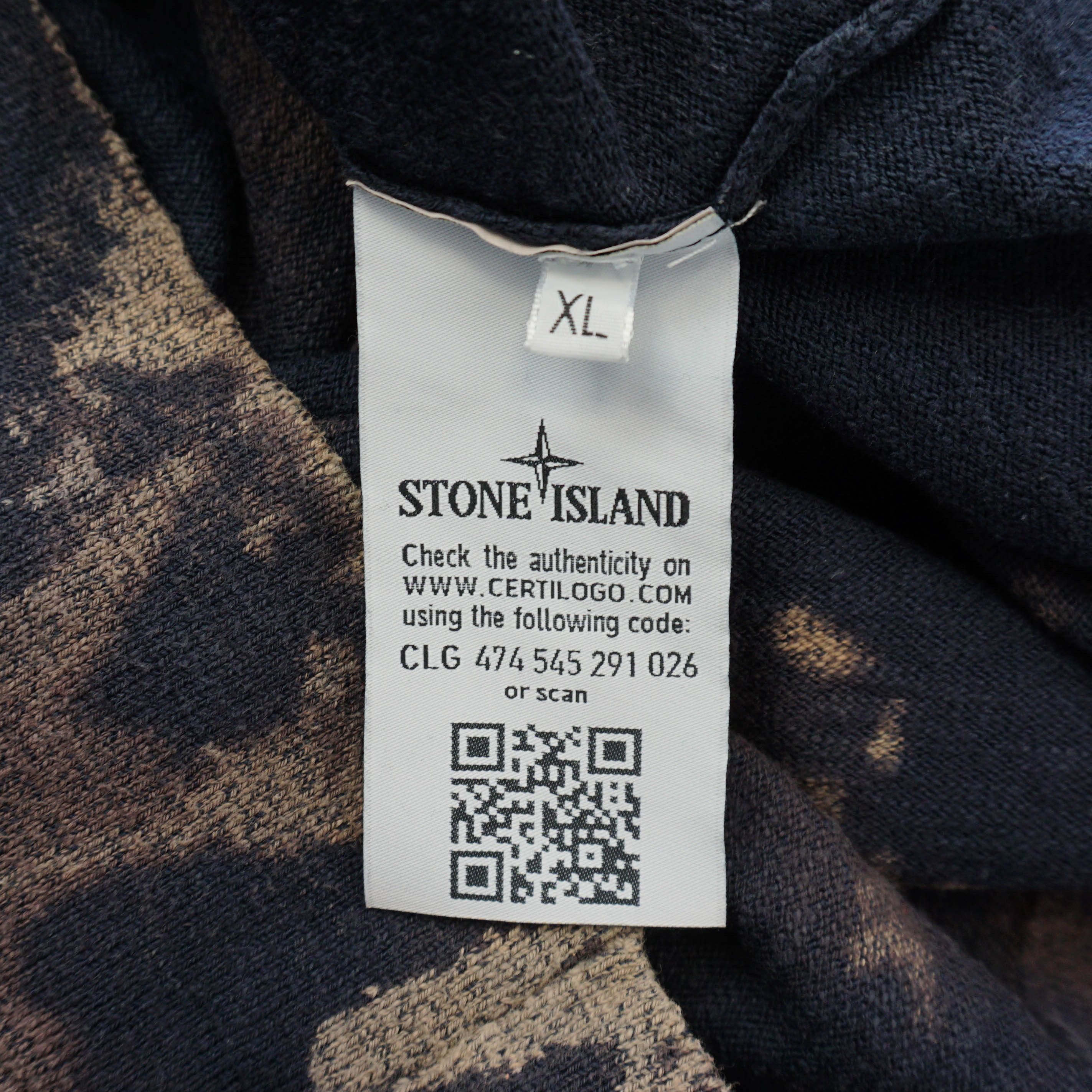 Stone Island Reworked Bleached Sweater Size US S / EU 44-46 / 1 - 5 Thumbnail