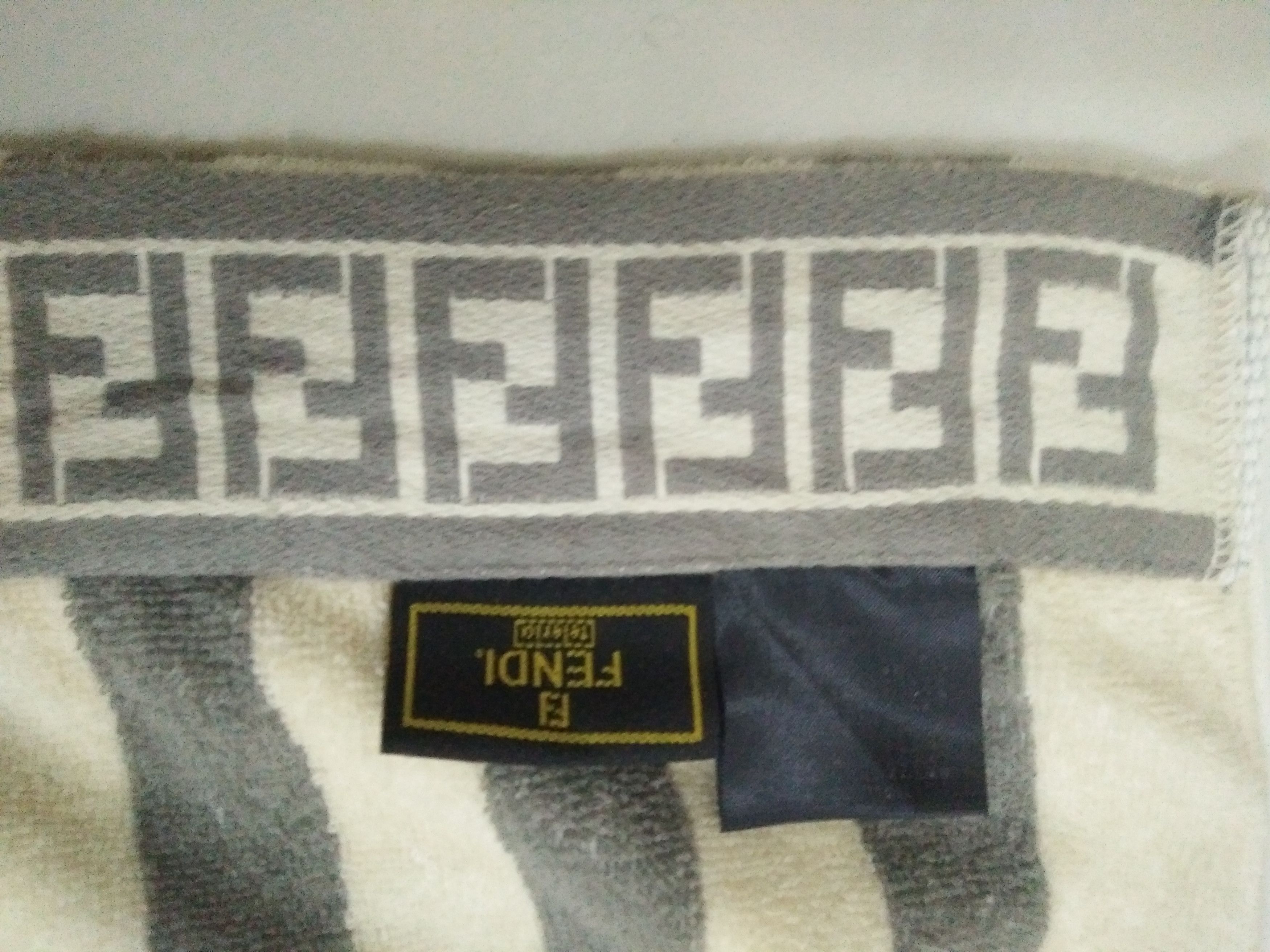 Fendi Fendi Monogram Blanket Size ONE SIZE - 7 Thumbnail
