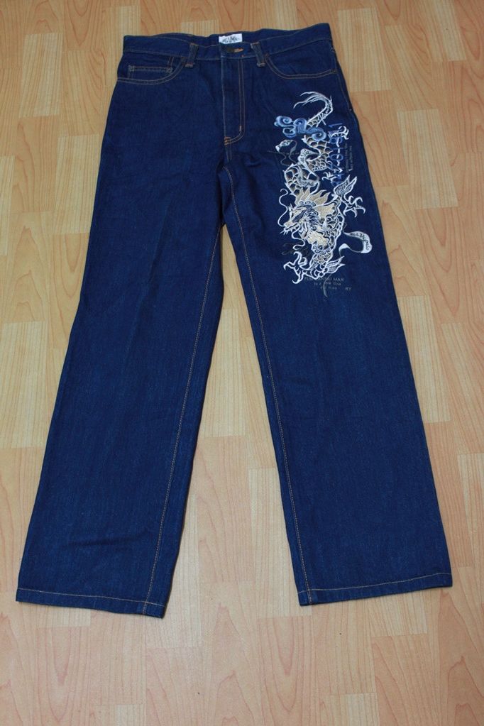 Kansai Yamamoto Embroidered dragon denim Kansai Impact Size US 30 / EU 46 - 1 Thumbnail