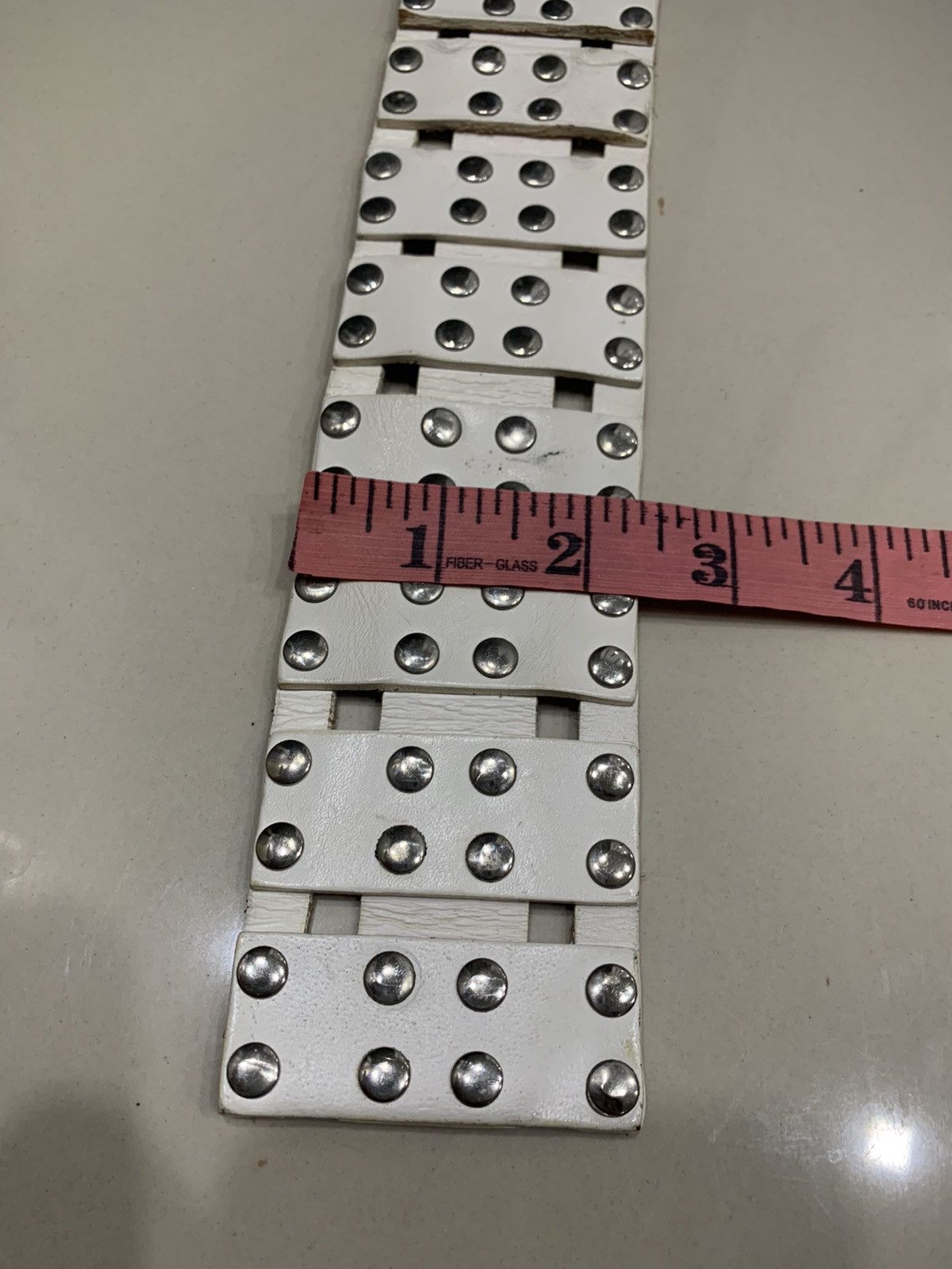 Japanese Brand × Leather LB-03 MULTISIZES STUDDED FULL LEATHER BELT Size ONE SIZE - 4 Thumbnail