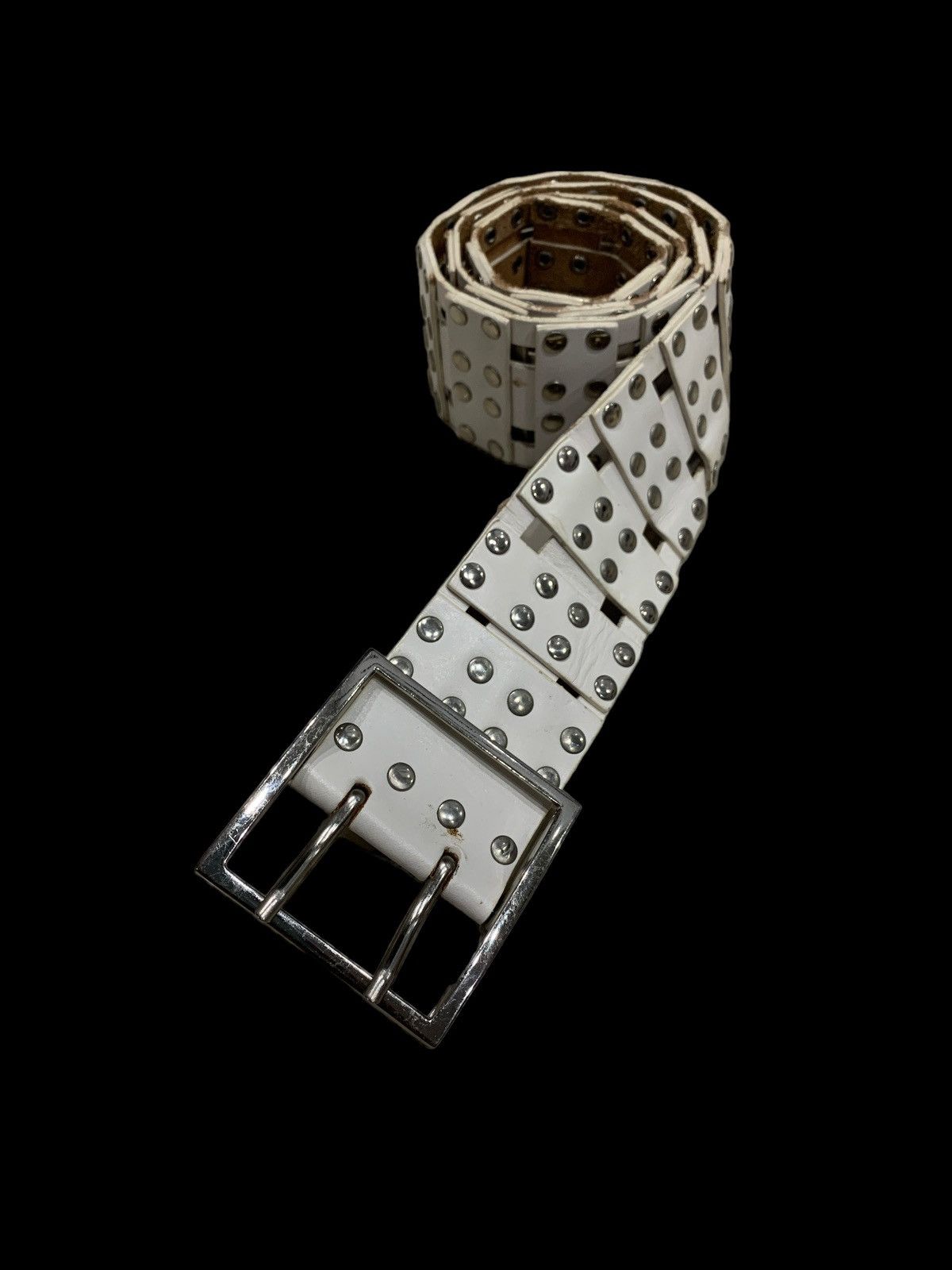 Japanese Brand × Leather LB-03 MULTISIZES STUDDED FULL LEATHER BELT Size ONE SIZE - 1 Thumbnail