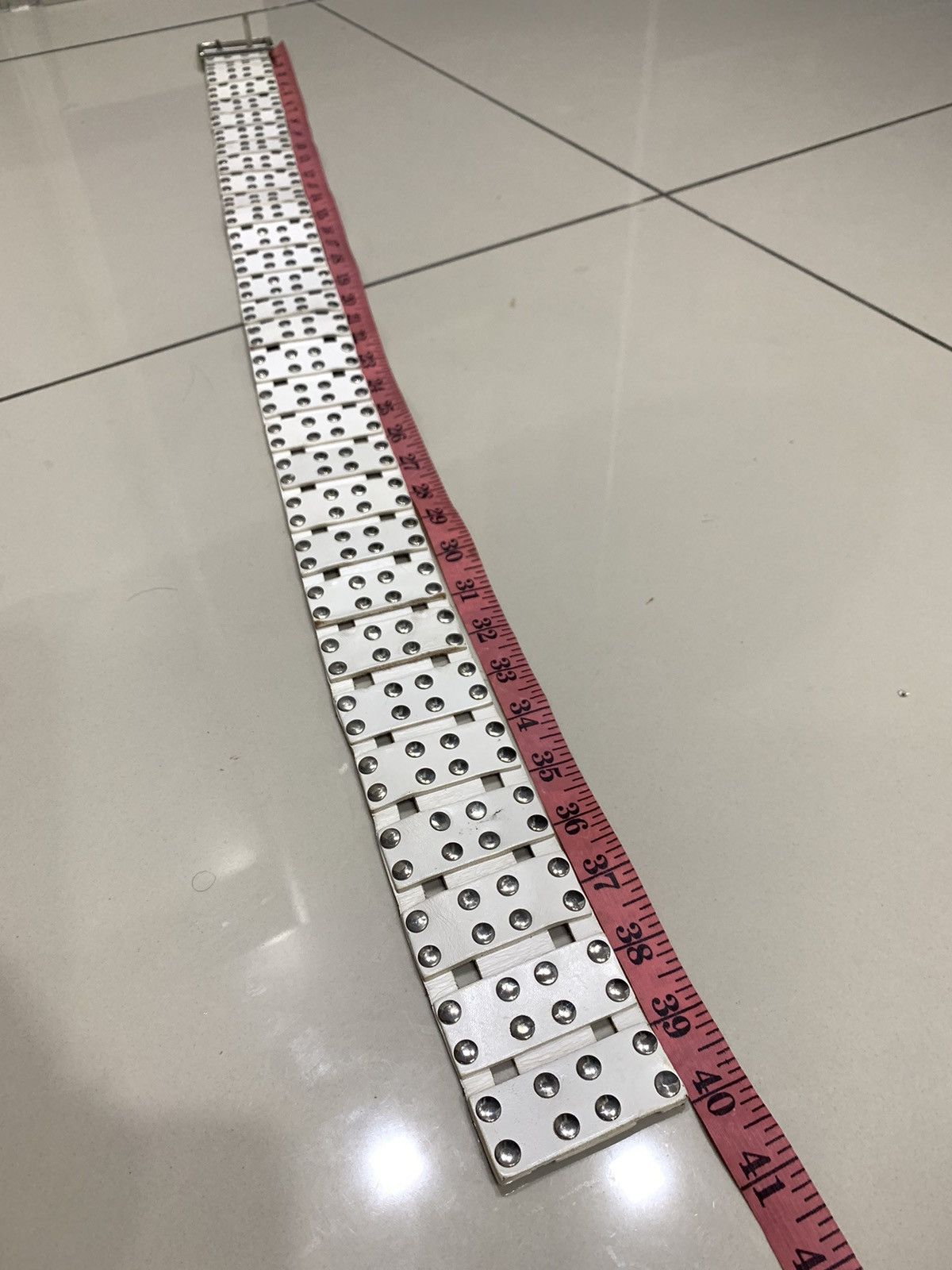 Japanese Brand × Leather LB-03 MULTISIZES STUDDED FULL LEATHER BELT Size ONE SIZE - 2 Thumbnail
