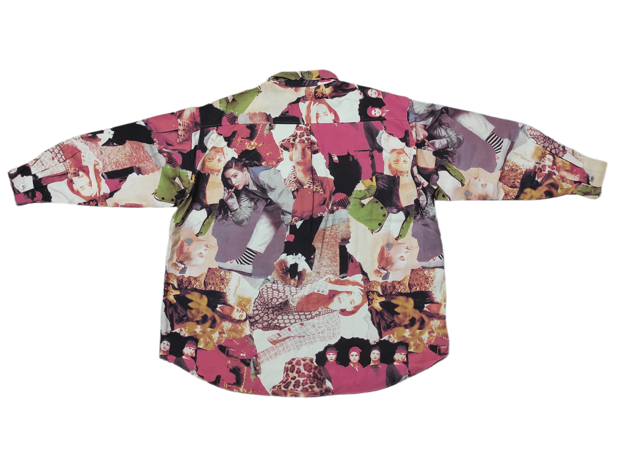 Japanese Brand Rare Vintage AOP Full Print Rich Cresson shirt Size US L / EU 52-54 / 3 - 3 Thumbnail