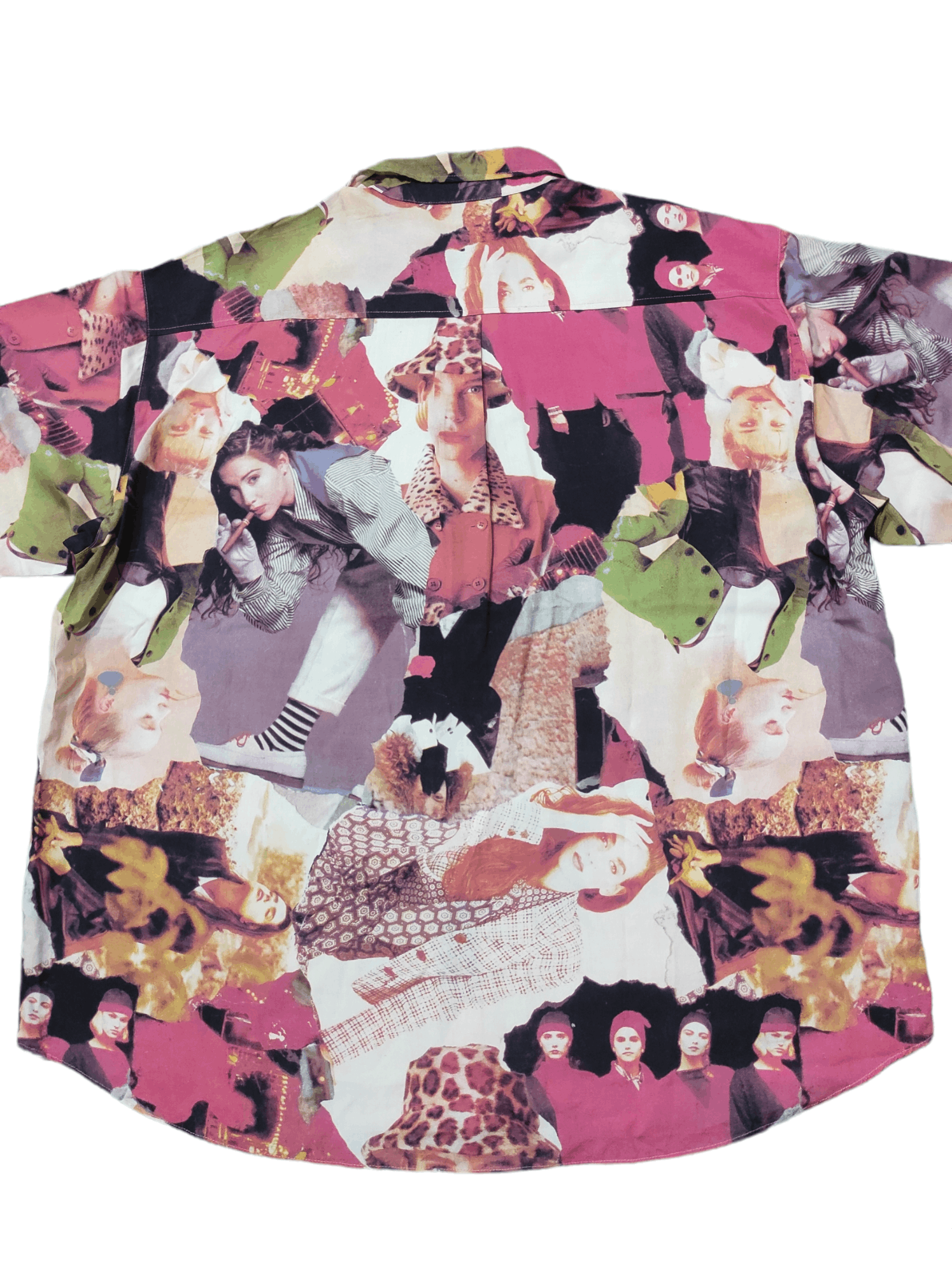 Japanese Brand Rare Vintage AOP Full Print Rich Cresson shirt Size US L / EU 52-54 / 3 - 5 Thumbnail