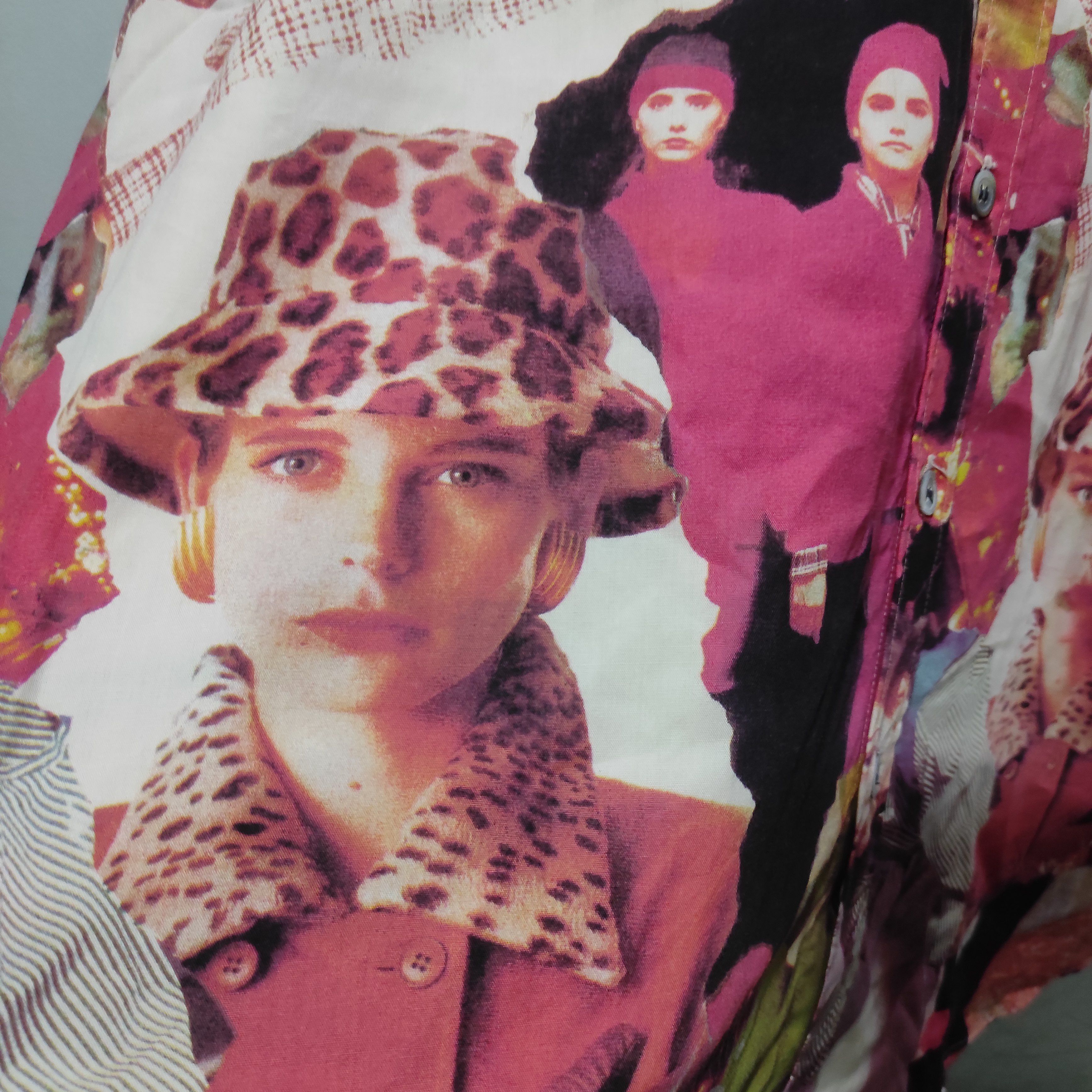Japanese Brand Rare Vintage AOP Full Print Rich Cresson shirt Size US L / EU 52-54 / 3 - 16 Thumbnail