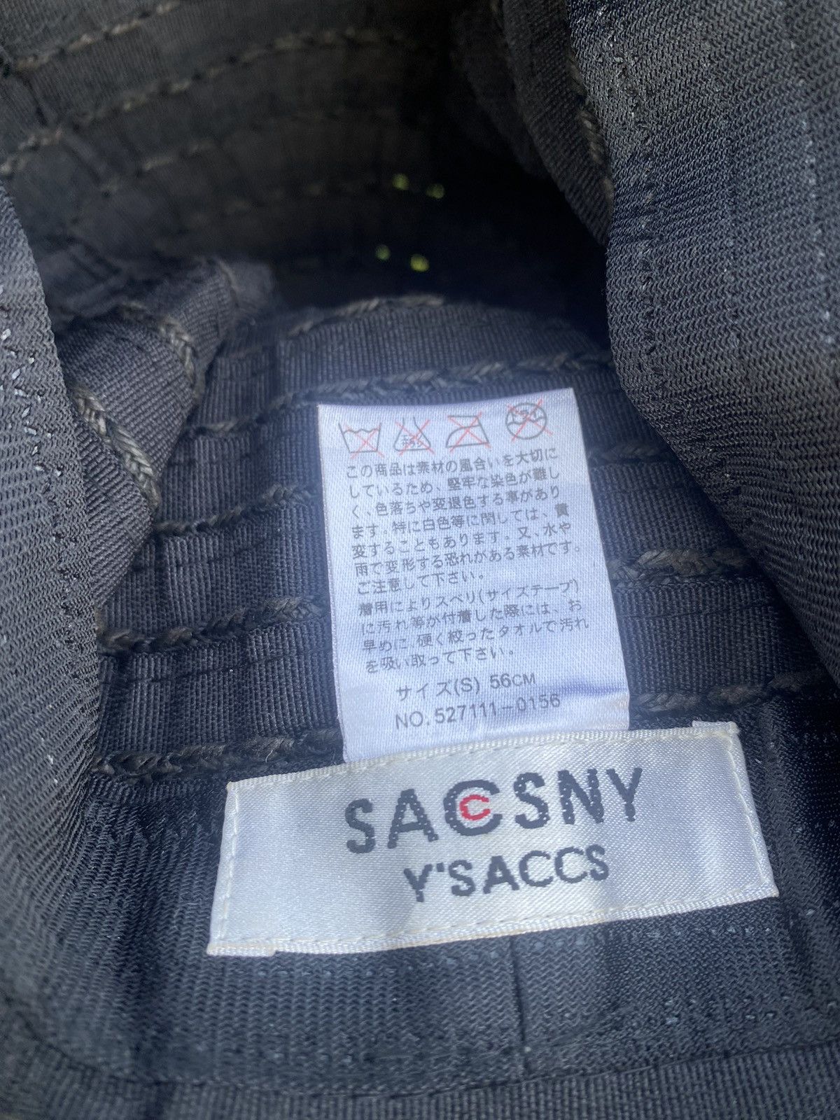 Japanese Brand 💸BINDINGOFFER💸Y'saccs Yohji Yamamoto Buckethat Flower Black Size ONE SIZE - 4 Thumbnail