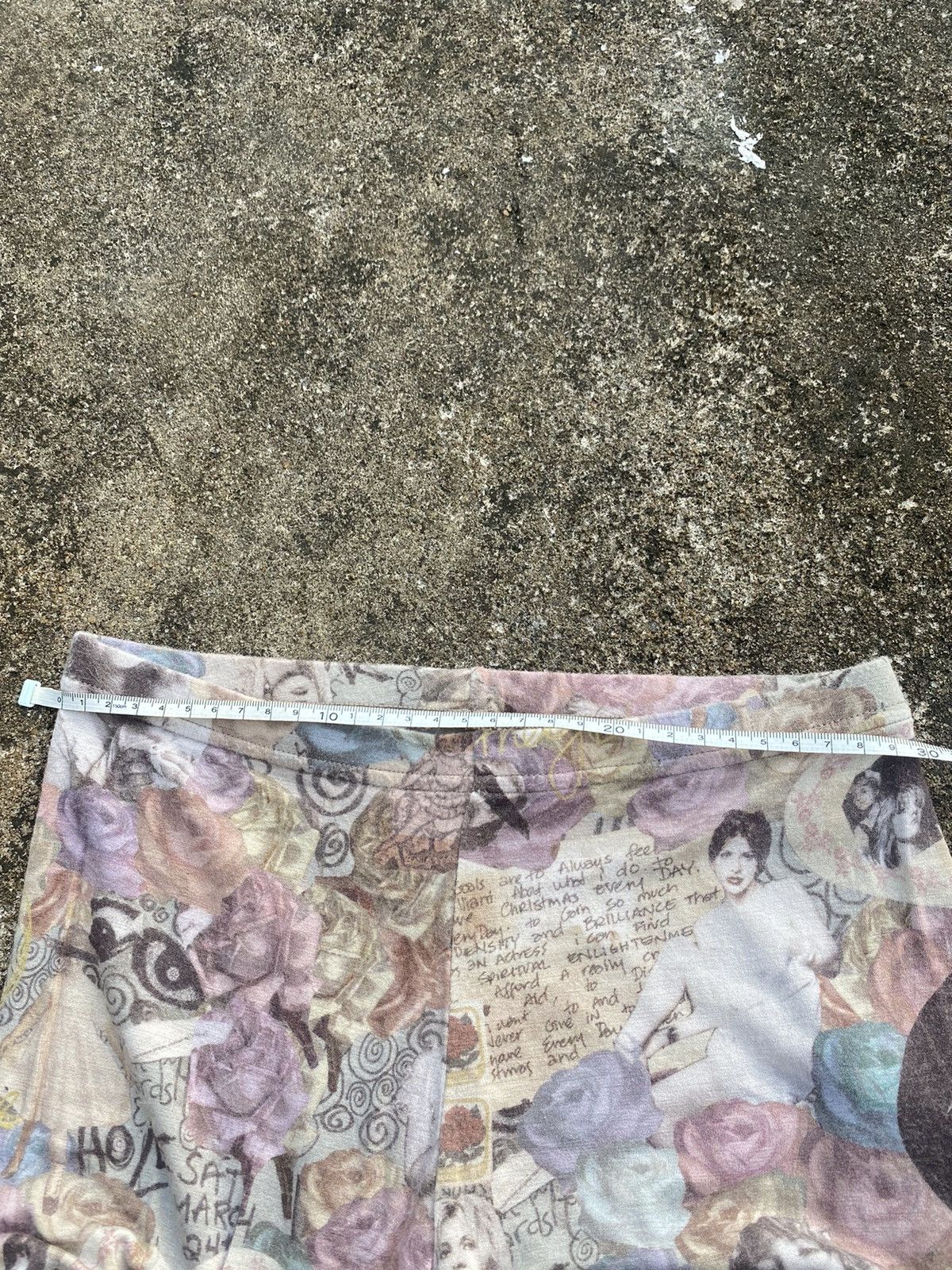 Hysteric Glamour 💸BINDINGOFFER💸Hystric Courtney LoveHole Leggings Kurt Cobain Size 29" - 9 Thumbnail