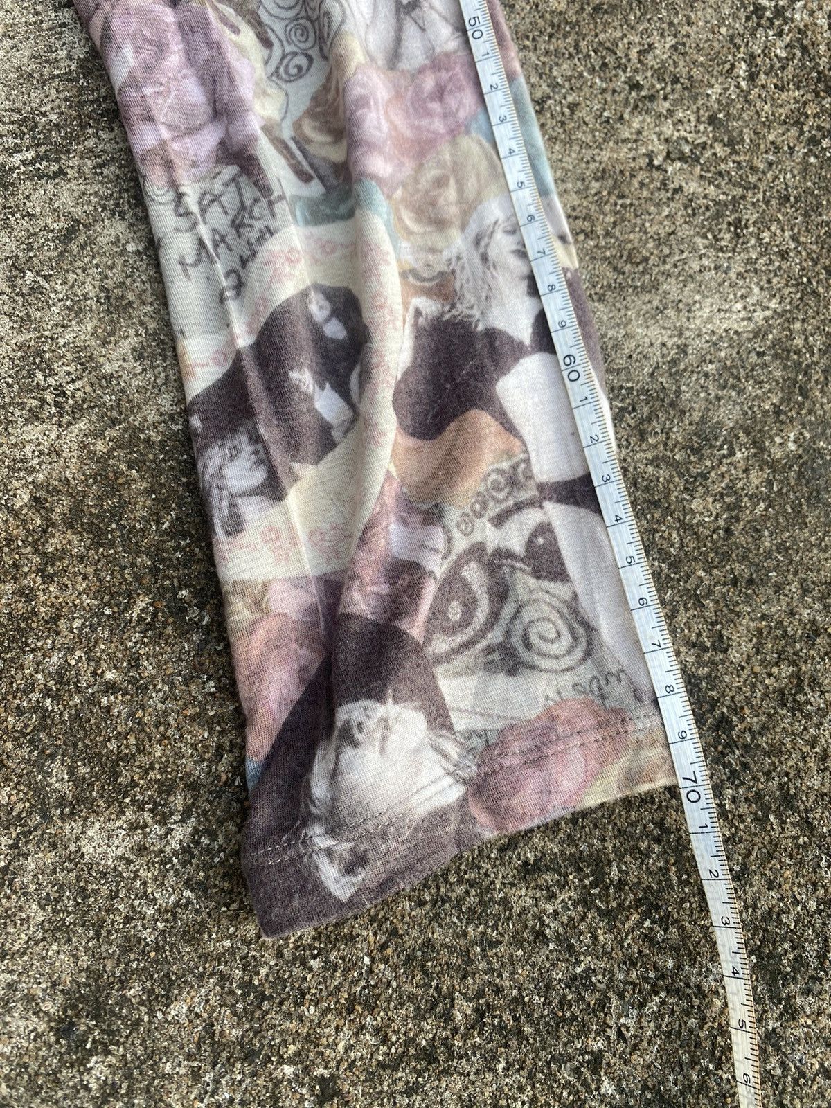 Hysteric Glamour 💸BINDINGOFFER💸Hystric Courtney LoveHole Leggings Kurt Cobain Size 29" - 10 Thumbnail