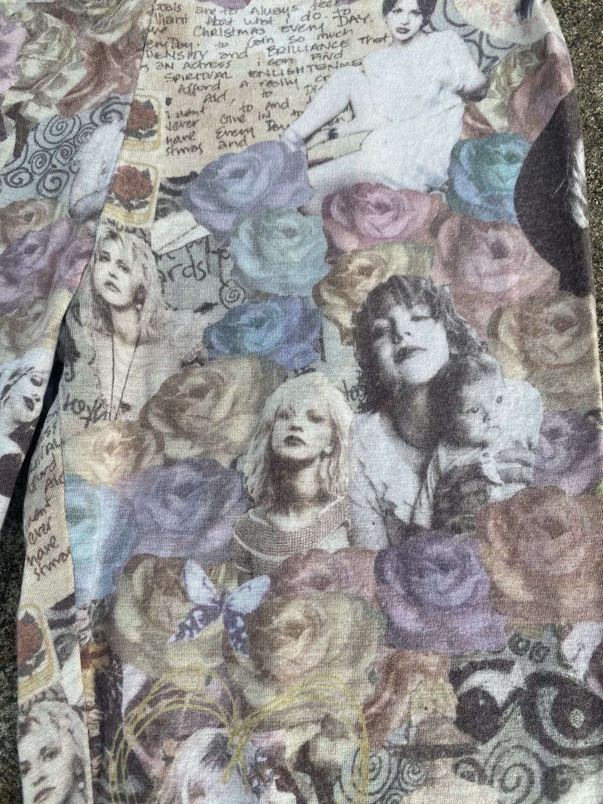 Hysteric Glamour 💸BINDINGOFFER💸Hystric Courtney LoveHole Leggings Kurt Cobain Size 29" - 4 Thumbnail