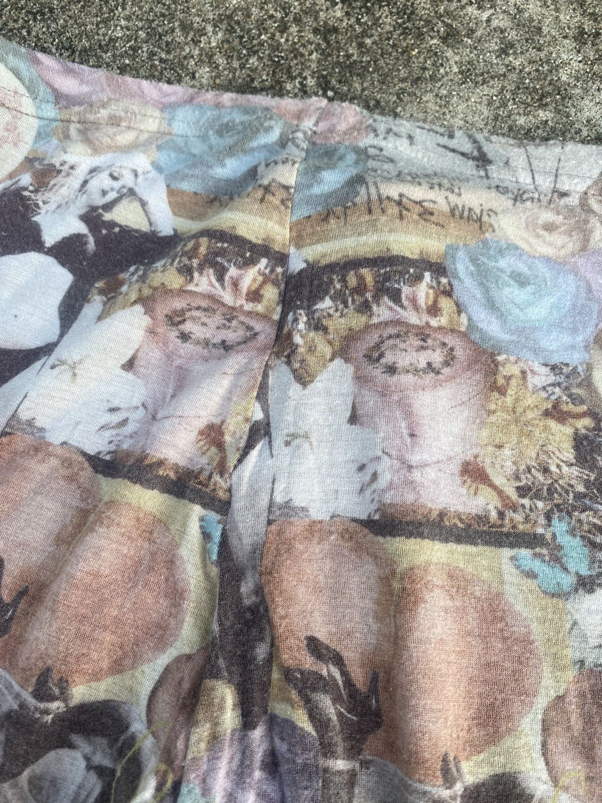 Hysteric Glamour 💸BINDINGOFFER💸Hystric Courtney LoveHole Leggings Kurt Cobain Size 29" - 6 Thumbnail