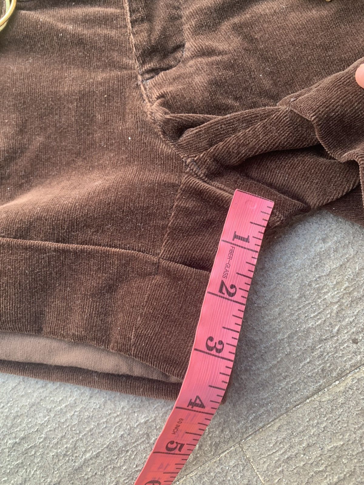 Other Jouer Aux Echecs Corduroy Short Pants Size 30" / US 8 / IT 44 - 7 Thumbnail