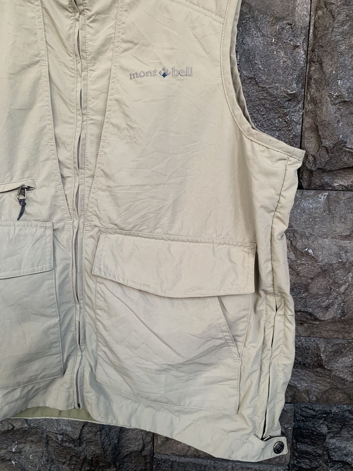 Vintage Montbell Vest / Outdoor Vest / Hiking Vest