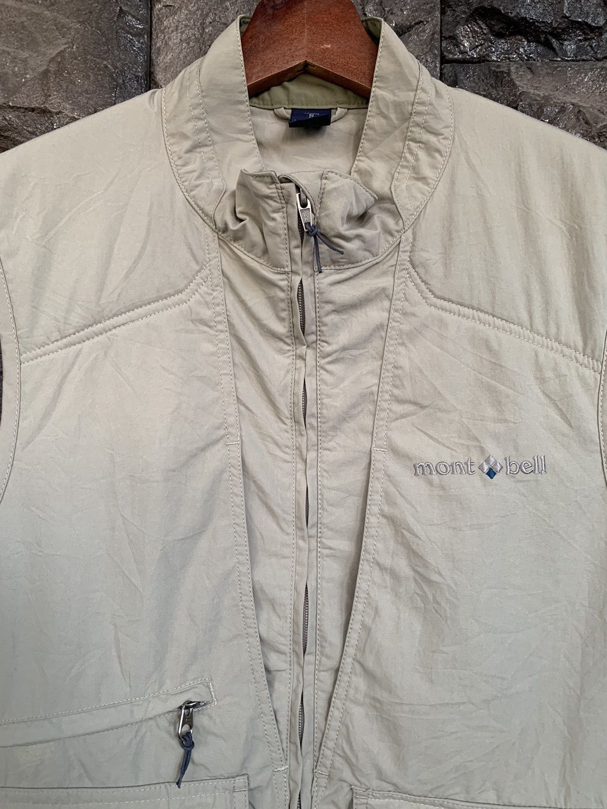 Vintage Montbell Vest / Outdoor Vest / Hiking Vest