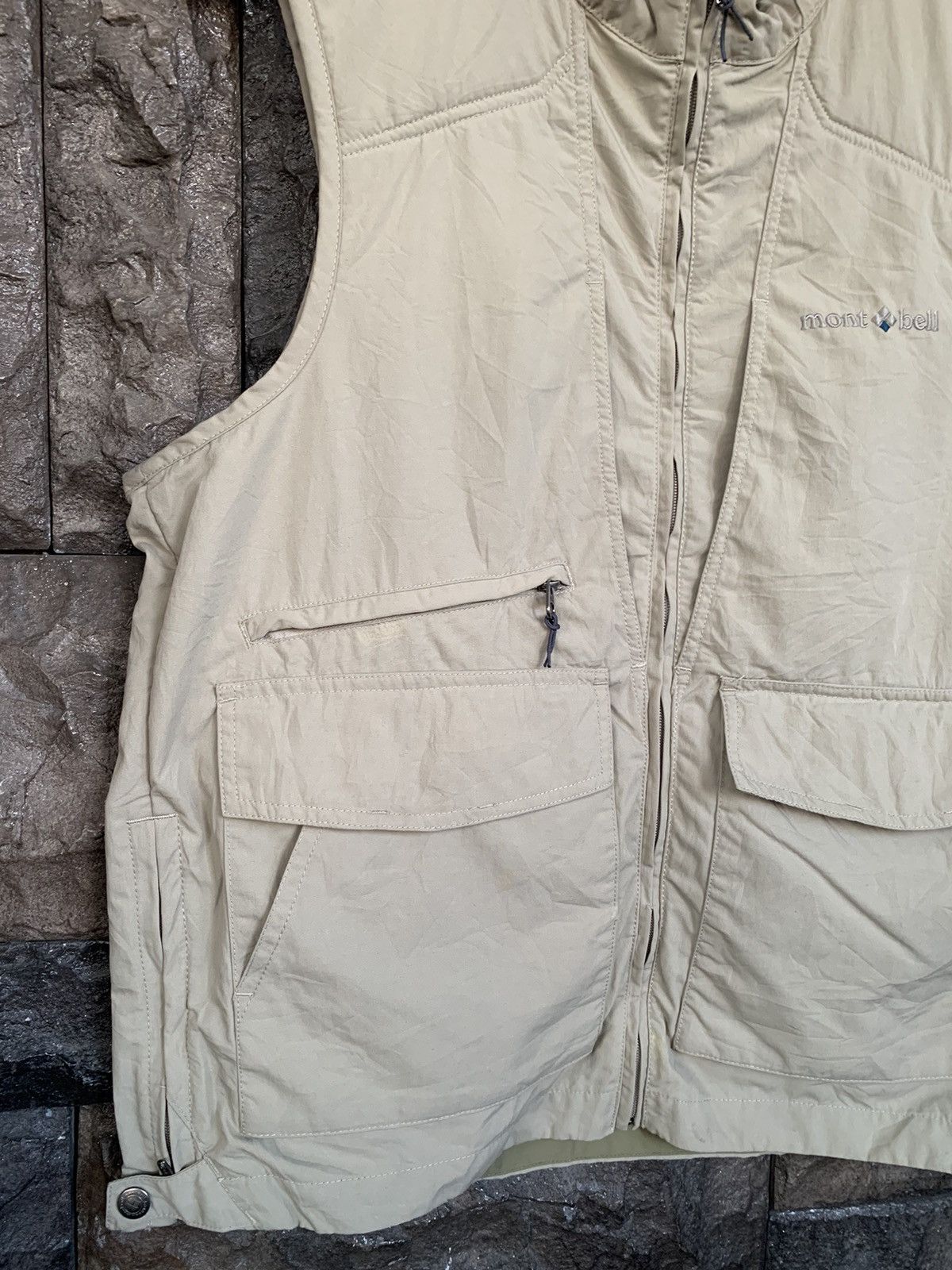 Vintage Montbell Vest / Outdoor Vest / Hiking Vest