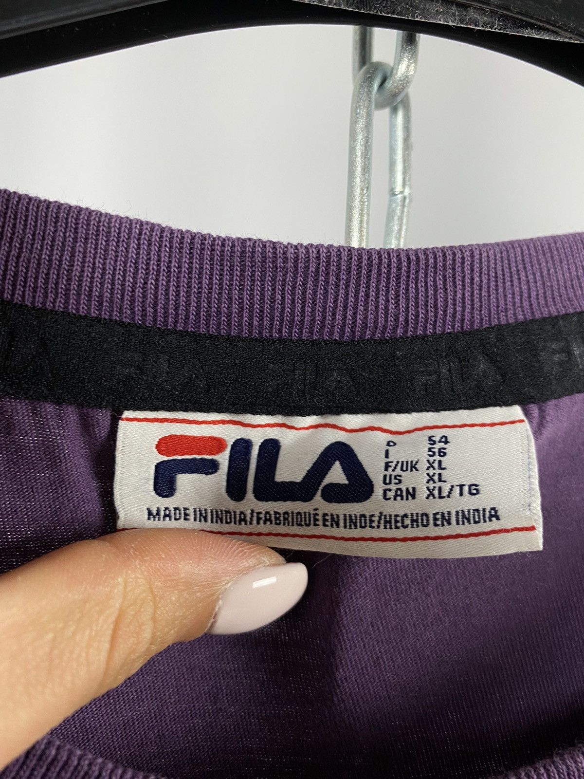 Fila × Vintage Fila vintage T-shirts big logo streetwear size XL Size US XL / EU 56 / 4 - 3 Thumbnail