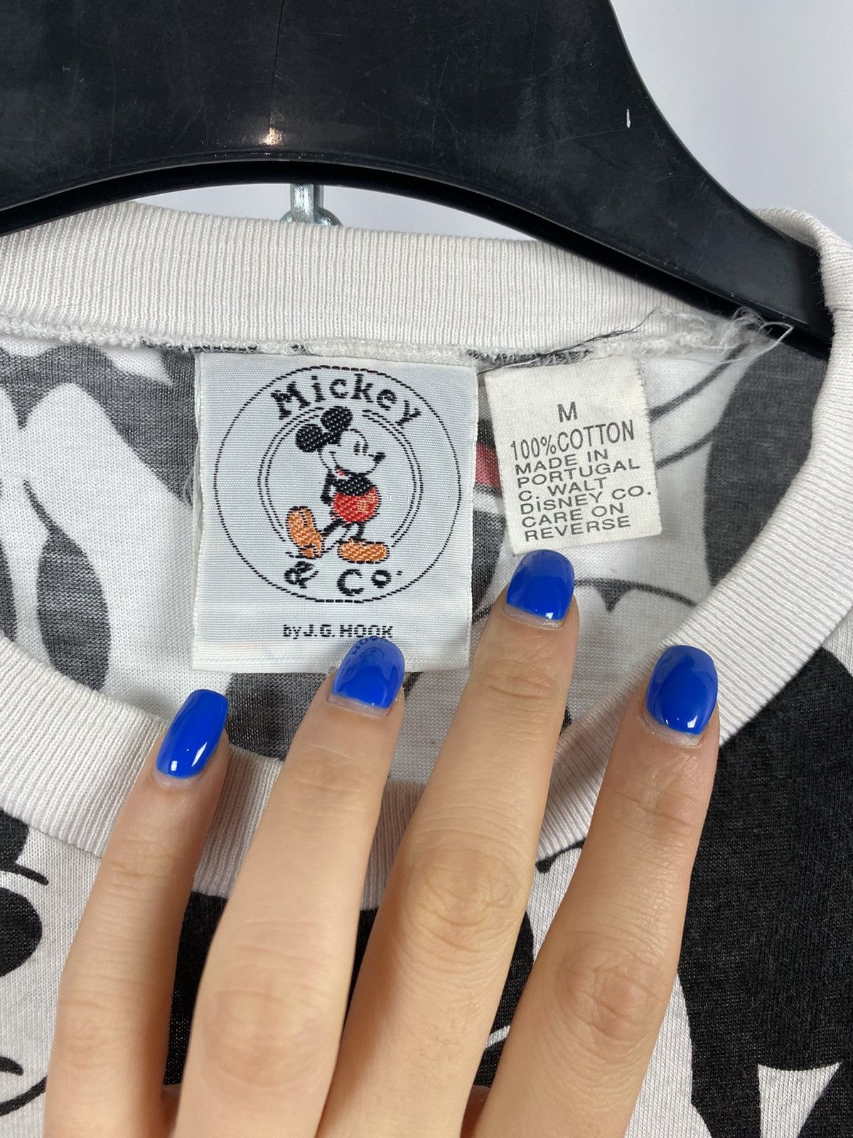 Disney Disney Mickey Mouse overprint monogram T-shirts size M Size US M / EU 48-50 / 2 - 3 Thumbnail