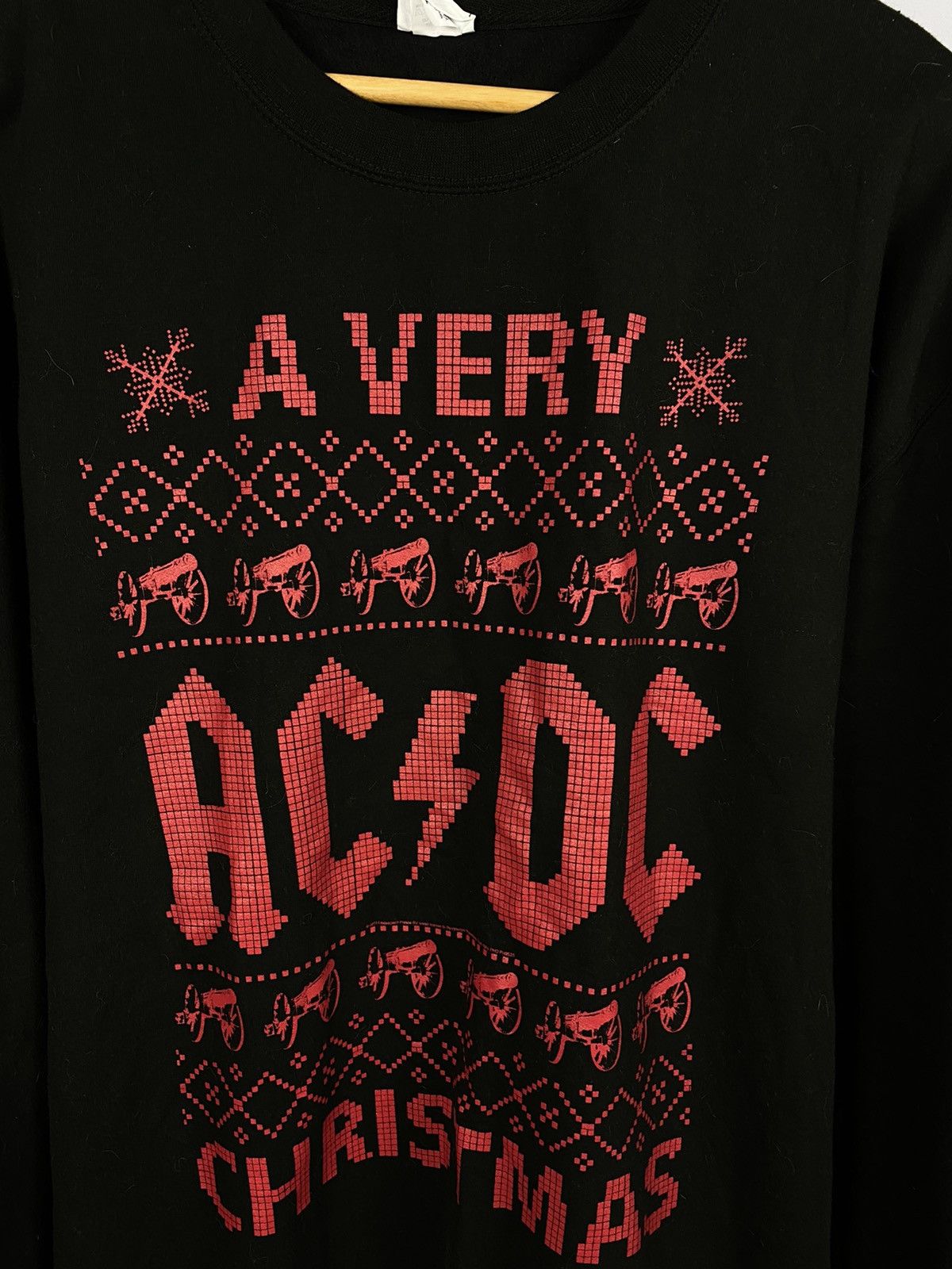 AC/DC Ac/Dc Christmas sweatshirt long sleeve rock band size XL Size US XL / EU 56 / 4 - 3 Thumbnail