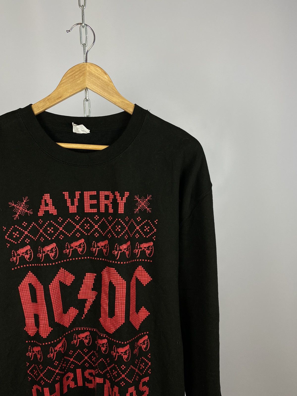 AC/DC Ac/Dc Christmas sweatshirt long sleeve rock band size XL Size US XL / EU 56 / 4 - 2 Thumbnail