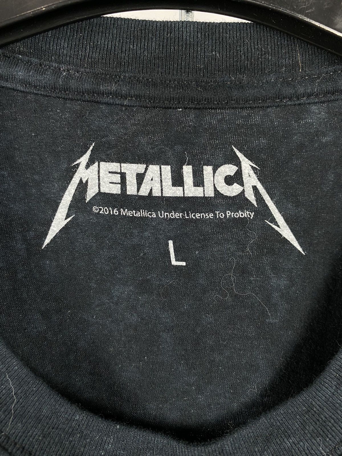 Metallica Metallica vintage band tee big logo size L Size US L / EU 52-54 / 3 - 3 Thumbnail