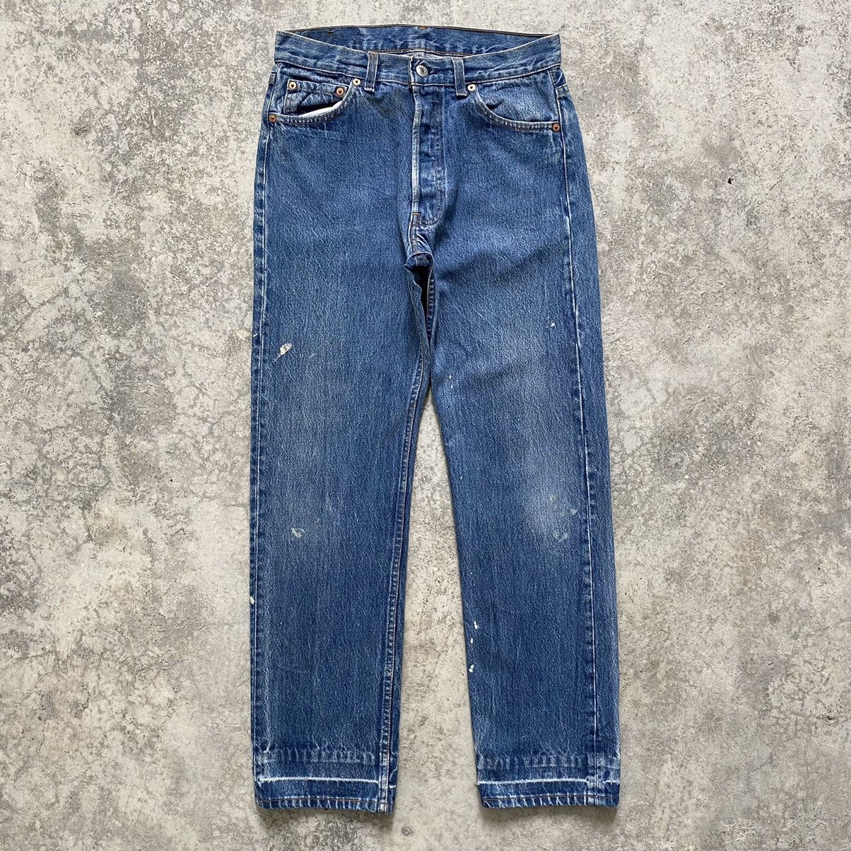 Size 29x30 Vintage 90's Levi's 501 Faded Stonewashed Jeans