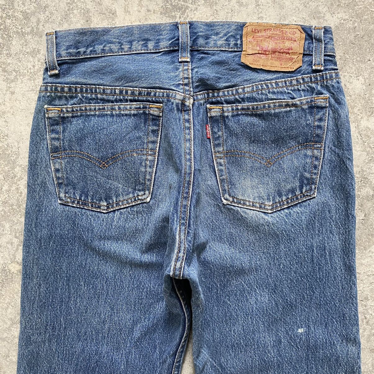 Levi's Size 29x30 Vintage 90's Levi's 501 Faded Stonewashed Jeans Size US 29 - 20 Thumbnail