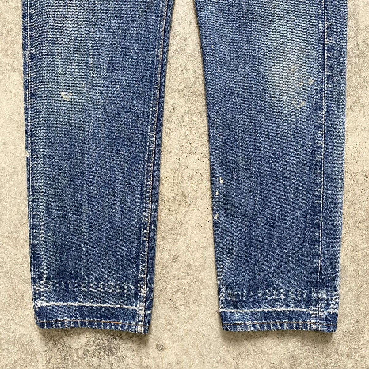 Levi's Size 29x30 Vintage 90's Levi's 501 Faded Stonewashed Jeans Size US 29 - 7 Thumbnail