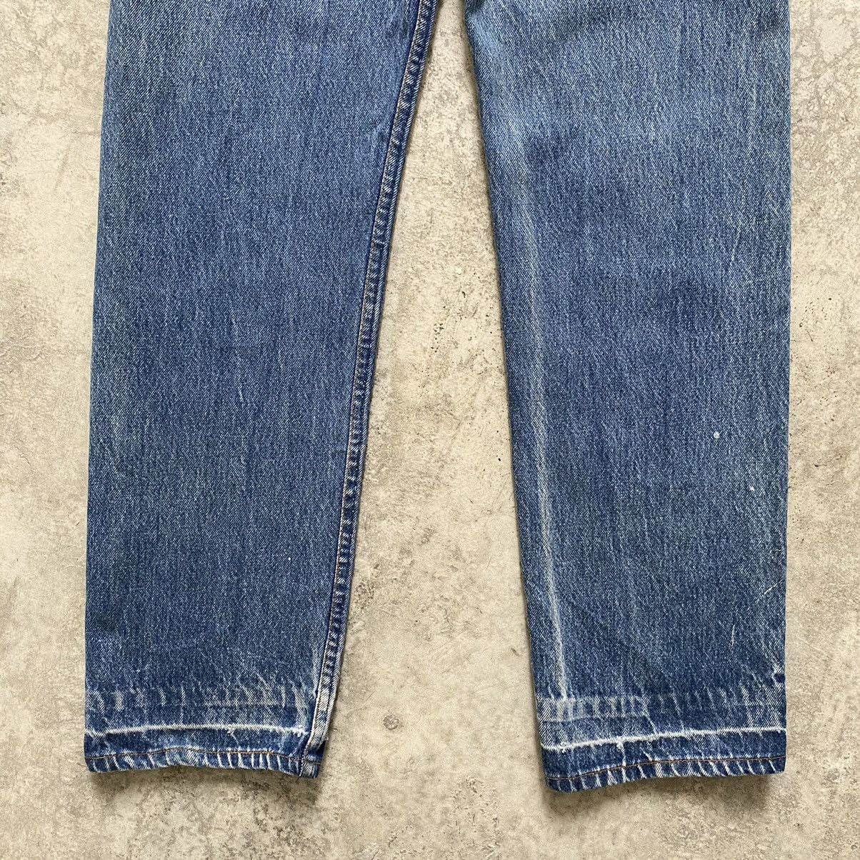 Levi's Size 29x30 Vintage 90's Levi's 501 Faded Stonewashed Jeans Size US 29 - 17 Thumbnail