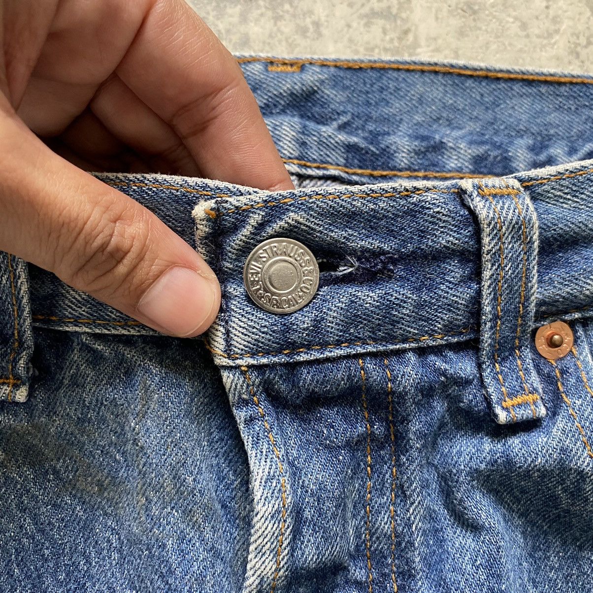 Levi's Size 29x30 Vintage 90's Levi's 501 Faded Stonewashed Jeans Size US 29 - 11 Thumbnail