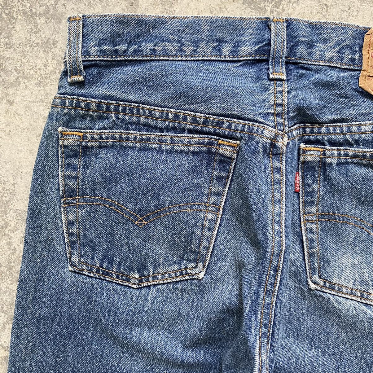 Levi's Size 29x30 Vintage 90's Levi's 501 Faded Stonewashed Jeans Size US 29 - 22 Thumbnail