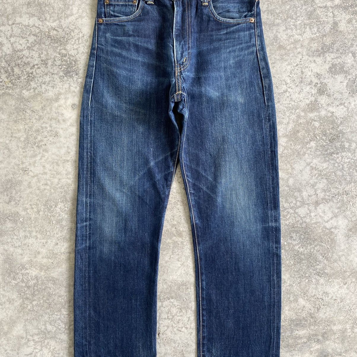 Levi's Vintage 2000’s Levi's LVC 505 Big E Selvedge Jeans Size US 28 / EU 44 - 4 Thumbnail