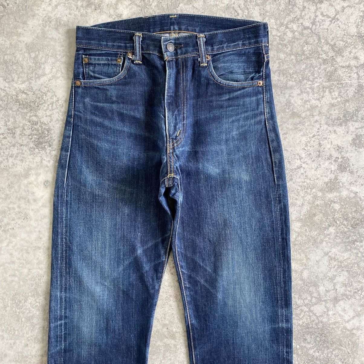 Levi's Vintage 2000’s Levi's LVC 505 Big E Selvedge Jeans Size US 28 / EU 44 - 2 Thumbnail