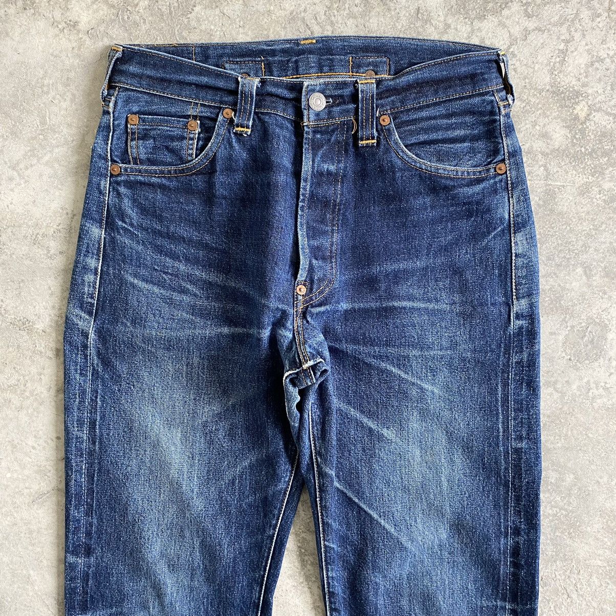 Levi's Vintage 1998 Levi's 201XX Big E LVC Selvedge Denim Jeans Size US 29 - 9 Thumbnail